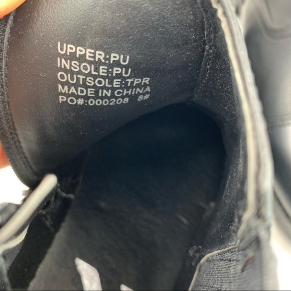 NWOT Vance Co. Alex Chelsea Men Black Boot Size 8 - Picture 7 of 10